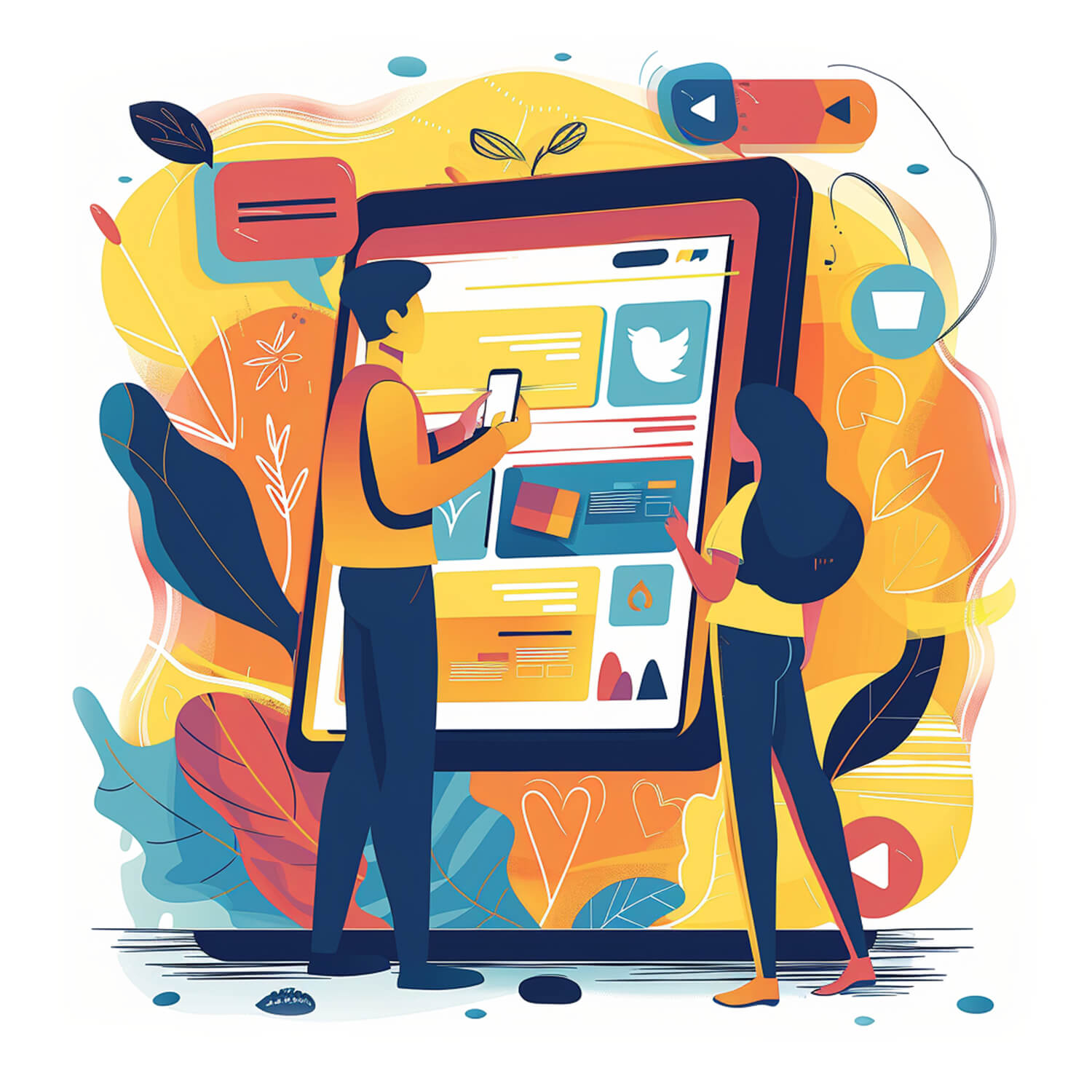 Social Media Dienstleistungen